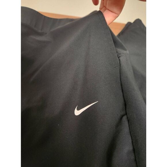 Nike 2X black Dri-fit pants. Measures approx 38 waist x 26 inseam x 14 rise and - Picture 2 of 5
